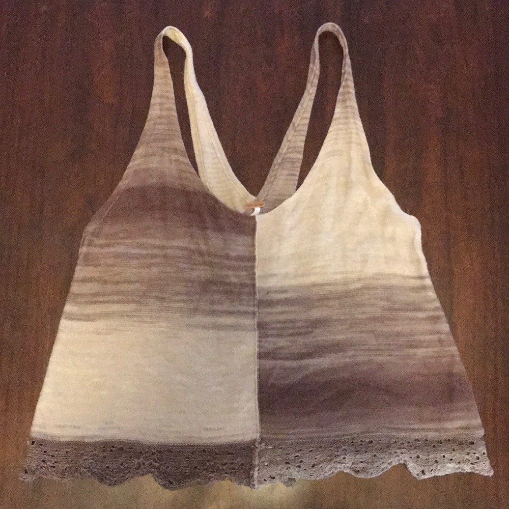 Free People Crochet Tank